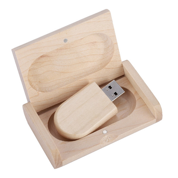 Exklusiv 64 GB U-disk Snabb & Förlustfri Dataöverföring Lönn USB 2.0 Minnespinne