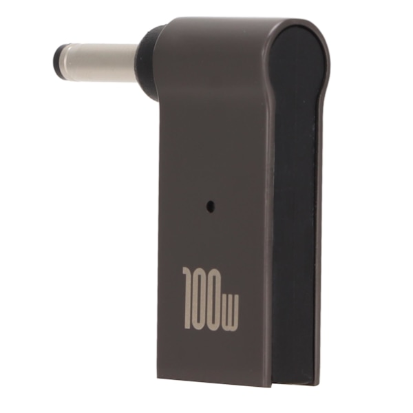 Laptopladdare Adapter Typ C Hona till DC Hane PD Flash Laddning Aluminiumlegering 100W Laddningsadapter 3.5x1.35mm