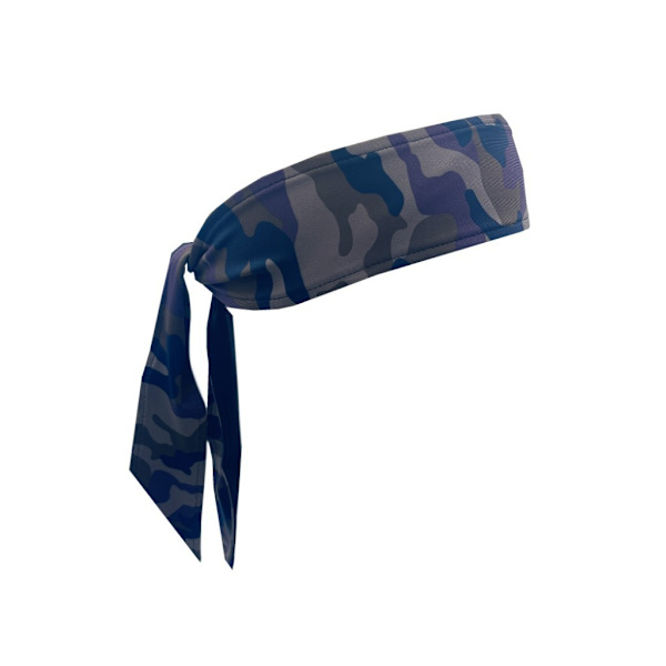 Ninja-stil pannband Tie pannband för män, kvinnor och barn, sport svettband, justerbar andningsbar för sport, fitness camo