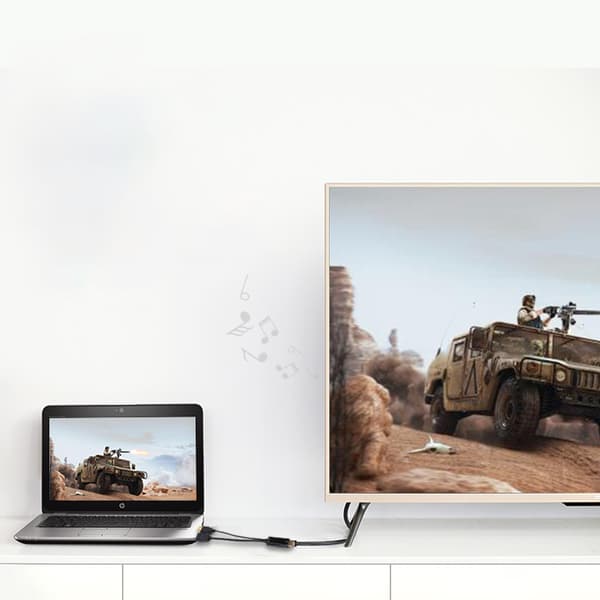 4K 10MB/S Multifunktion HD Display HDMI til DP Konverter Adapter Kabel