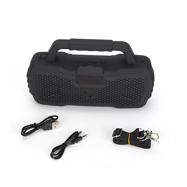 AK‑355 Kannettava Bluetooth-kaiutin LED-valolla FM-radio Ulkoinen langaton kaiutin