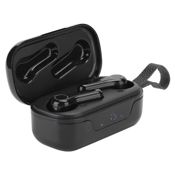 Støjreducerende skærmdisplay True Wireless Bluetooth 5.1 Sports Mini In-Ear-øretelefon