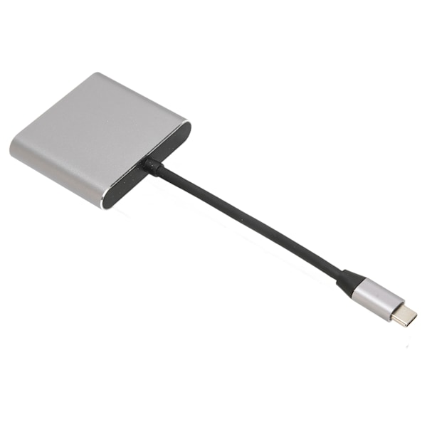 USB C til HD Multimedia Interface Hub 3 i 1 4K UHD 3840x2160 30Hz Type C til HD Multimedia Interface 4K USB 3.0 USB C Hub