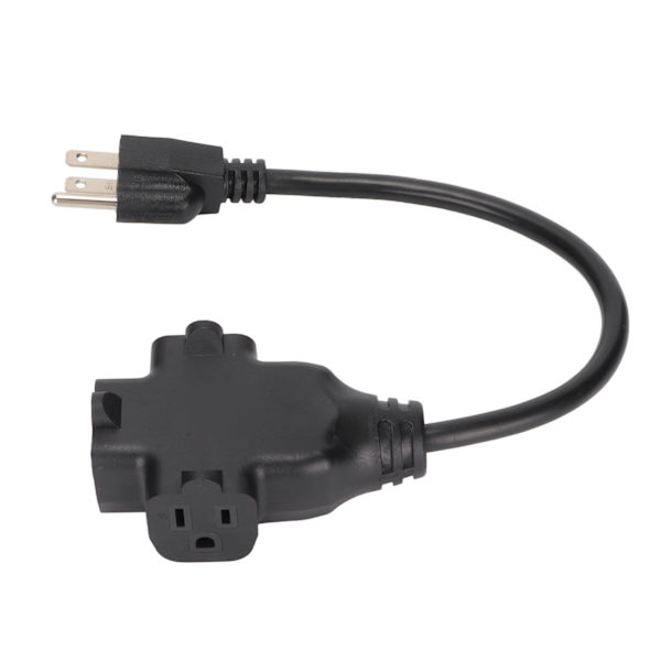 1-3 jatkojohdon jakaja 5-15P uros - 3x5 5-15R naaras 16AWG raskaan sarjan kaapeli kotitoimistoon