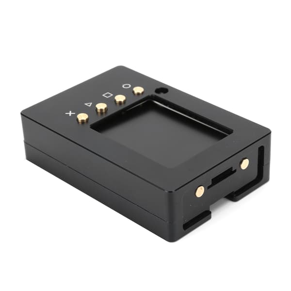 Aluminiumlegering Etui for Raspberry Pi 4B/3B/2B+/A + 2.4in 320x240 TFT LCD Skjerm Datamaskin Tilbehør