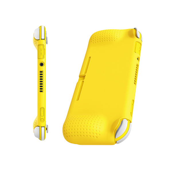 For Switch Lite spillkonsoll kontroller gamepad PC halvdekket deksel beskyttende deksel gul