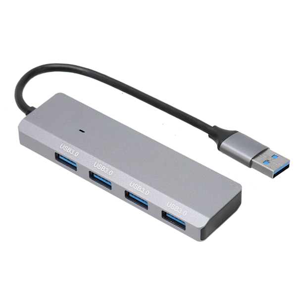 4 in 1 USB-keskitin, alumiiniseos, nopea tiedonsiirto, hyvä lämmönpoisto, USB 3.0 -portin laajennustelakka