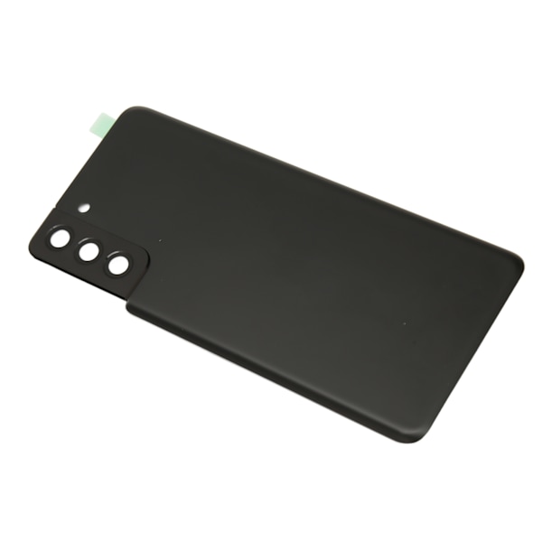 Reservedel til bagglas til Samsung Galaxy S21 Plus - Bagdør i glas med forudinstalleret kameralinse - Sort