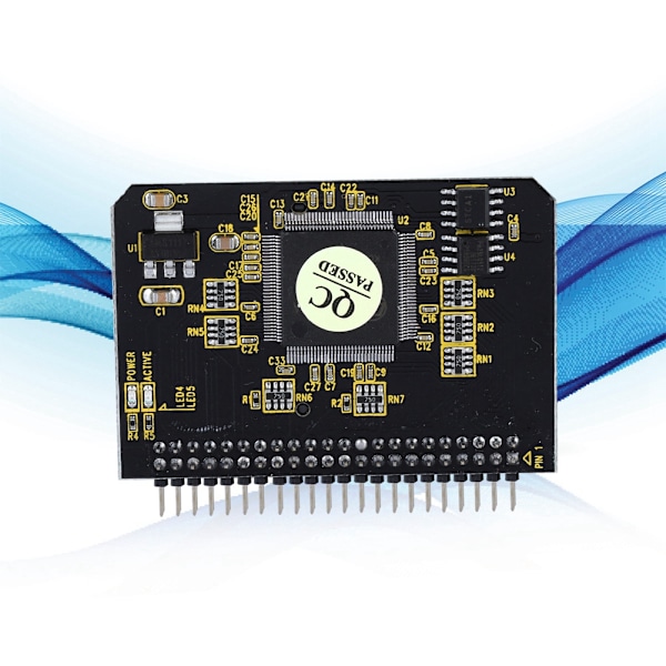 SD till IDE SD/SDHC/SDXC/MMC minneskort till IDE 44-stiftshane-adapter