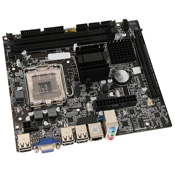 G41 DDR3 bundkort Dual Channel understøtter 8G hukommelse til LGA 771/775 processorer M ATX bundkort til stationær pc