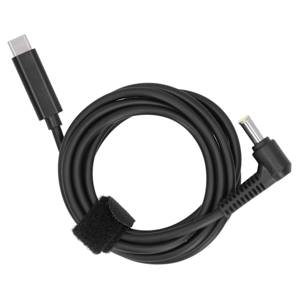 TYPEC Hane till DC5.0 X 1.0mm Hane Strömadapter Laddningskabel för Dator Notebook