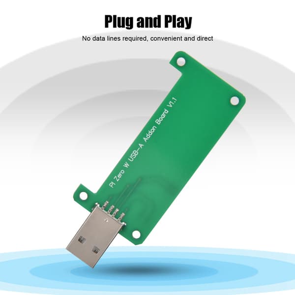 Til Raspberry Pi Zero 1.3/Zero W USB-adapterkort USB-stikudvidelseskort med værktøjssæt