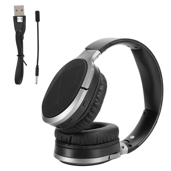 A799BL Fällbara trådlösa Bluetooth-spelhörlurar Stereo 3D-ljudheadset