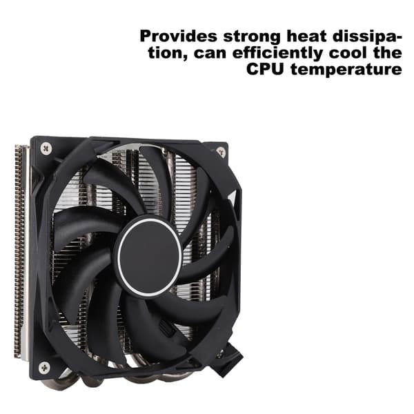 IS-30 CPU-radiator Smart Mute-vifte Støtter AM4 Multiplatform CPU-kjøler