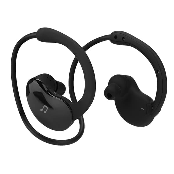 SX-963A Bakmontert headset CVC støyreduksjon trådløs Bluetooth-øretelefon (svart)