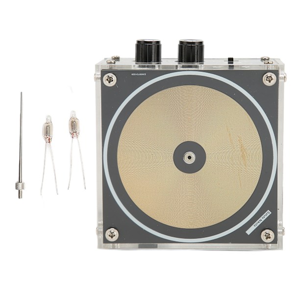 Musikspole 10 cm längd blixtgenerator båge plasma högtalare trådlös överföring experimentmodell 100‑240V EU-kontakt