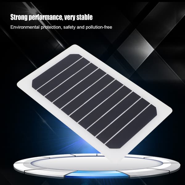 6W 5V Bärbar Hög Effektiv Multifunktionell Solpanel Generator Laddare