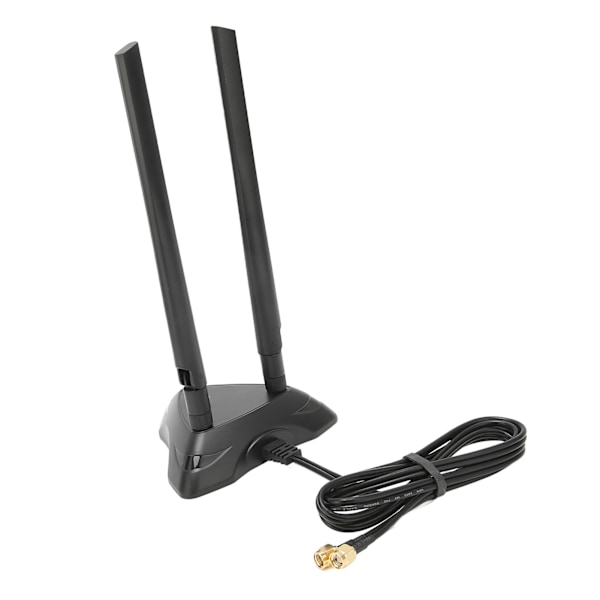 WIFI-antenn med magnetisk stativbas 2,4 GHz 5,8 GHz Dual Band Omnidirectional 6dBi antennsignalförstärkningsantenn