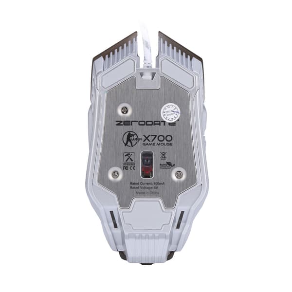 Universal USB-kablet gamingmus 3200 DPI mekanisk computermus til pc-spil guld