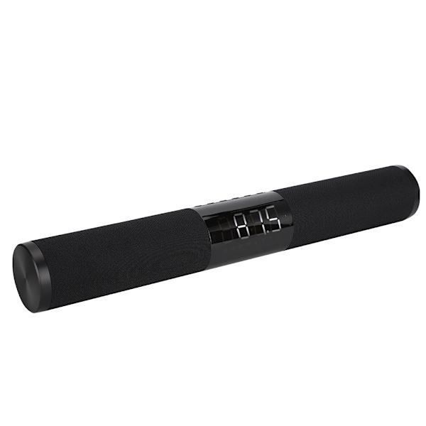 LP-C18 Bluetooth-högtalar väckarklocka Mega Bass Surround Sound Dual Horn Dual Diaphragm