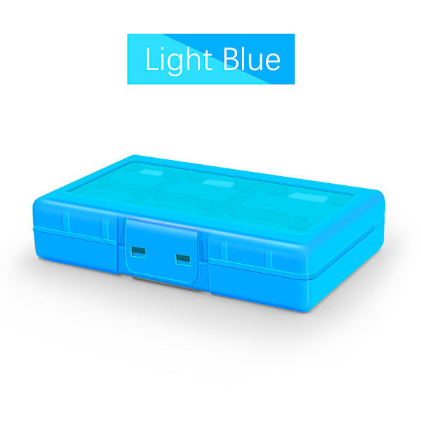 Spillkortholder for Nintendo Switch, 24-i-1 spillkortholder kompatibel med Nintendo Switch/ Switch Lite/ Switch OLED oppbevaringsboks