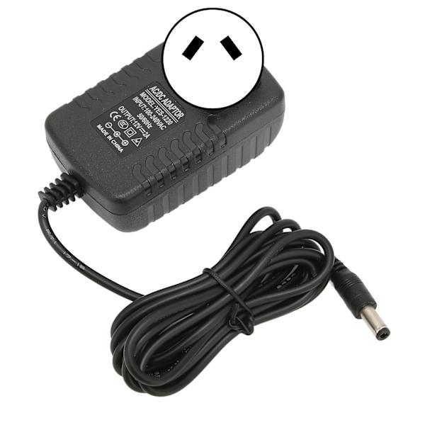 12V 1A Strømadapter Isolerende Egenskab Anti Interferens Overspændingsbeskyttelse Strømforsyning Adapter 100‑240VAU Stik