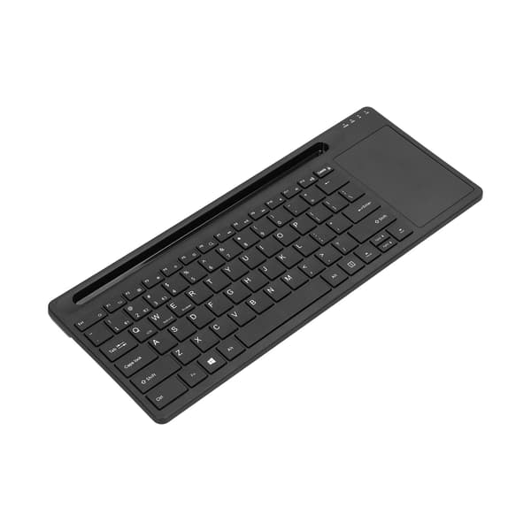 Trådløst ergonomisk tastatur computertilbehør med touchpad telefonholder til OS X til Android til WindowsBK362A