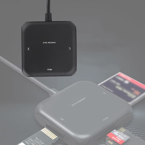 ORICO USB3.0 Multifunktionell höghastighetsdrivrutinsfri kortläsare för Windows/MAC OS/Linux