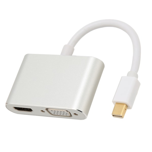 MiniDP til HD Multimedia Interface VGA-adapter - Plug and Play - 4Kx2K - 2 i 1 videokonverteradapter
