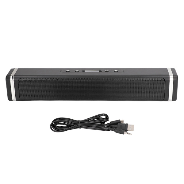 Bluetooth trådlös högtalare multifunktionell tung bas RGB omgivande ljus TV soundbar för hemmet