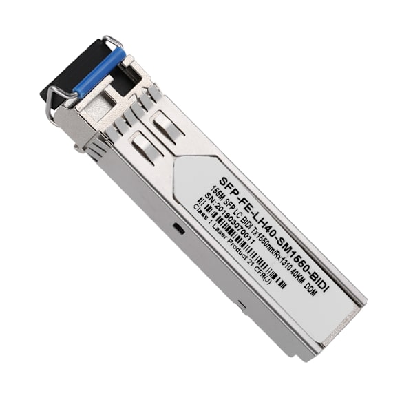 SFP-FE LH40-SM1550-BIDI 40KM 100MB Enkeltmodus Enkeltfiber Transceiver Optisk Modul