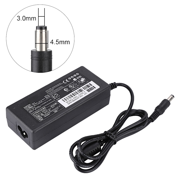 60W 19V 3.16A Strømadapter for DELL Inspiron 1000 1300  Adapter + Kabel