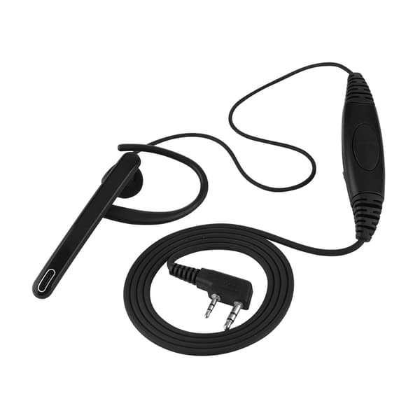 Universal øreprop mikrofon PTT headset til K-type walkie talkie