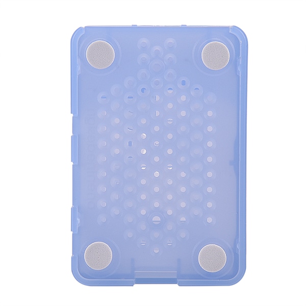 Blå ABS-plast kabinet beskyttende etui skal til Raspberry Pi 3/2/B+
