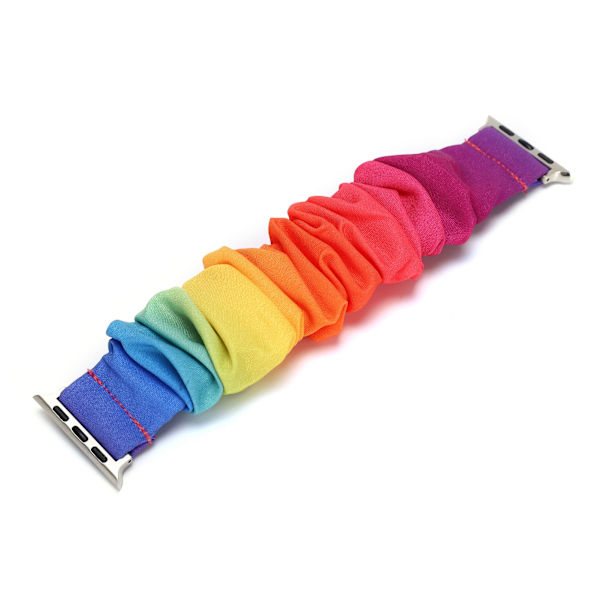 38/40mm Farverig Stof Rem til Ur - Tilbehør til IOS Ur 1/2/3/4/5/6/SE 38/40mm
