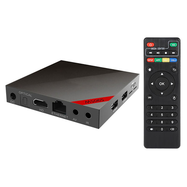1,2 GHz Core Smart TV-boks for smidig dataoverføring 1080P/HDMI2.0-video -