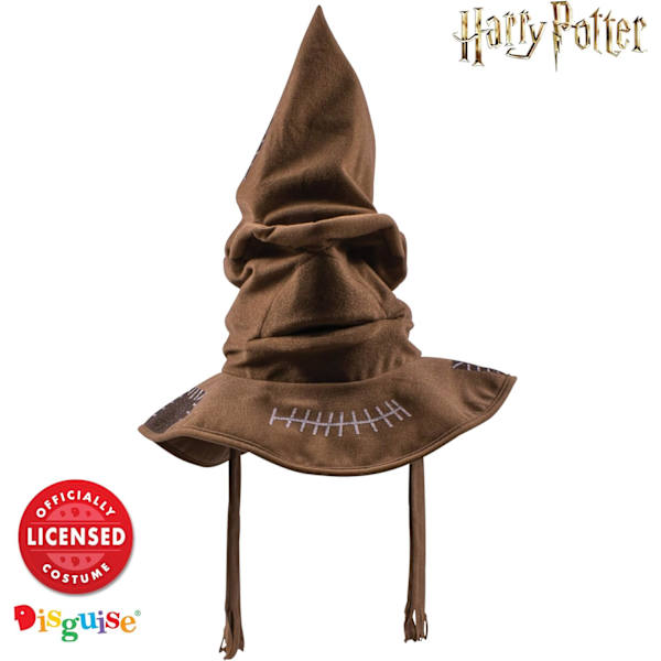 Kamouflage Harry Potter sorteringshatt, barnkläder accessoarer, barnstorlek (107759), mycket mjuk brun