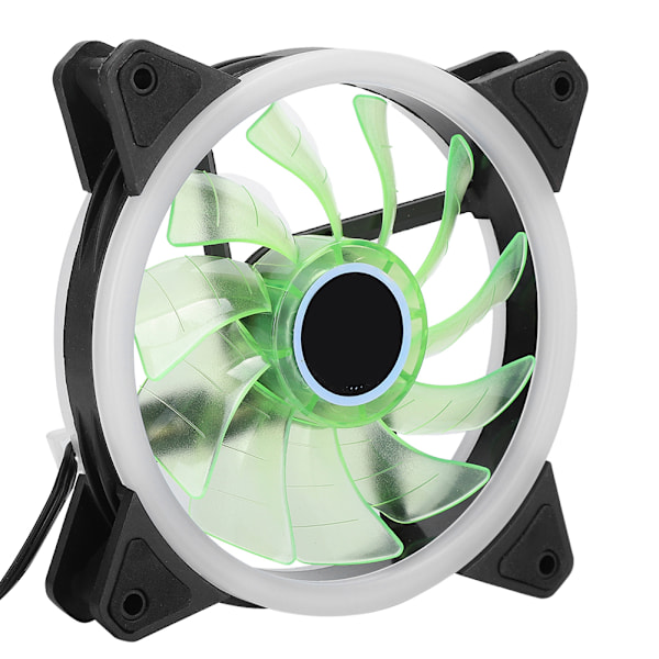 CPU-køler 2011 Ultra-Silence Fan 6 Messingrør Radiator til 775AMD1155 Desktop 1366x58(3pin)(Aurora Grøn )