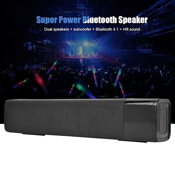 Mini Subwoofer Desktop Bluetooth-högtalare med hög effekt Dubbel högtalare Soundbar för telefon Dator