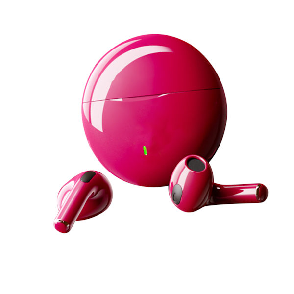 Cartoon Bluetooth-øretelefoner Sød følsom mikrofon Stor kapacitetsbatteri Bluetooth Stereo-øretelefon Lotso Rose Farve