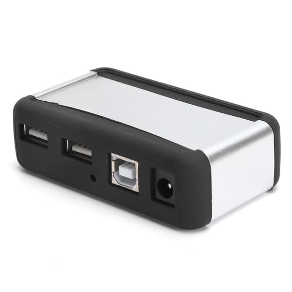 USB 7-port Hub HighSpeed Extender med strømforsyning til stationære computere bærbare computere