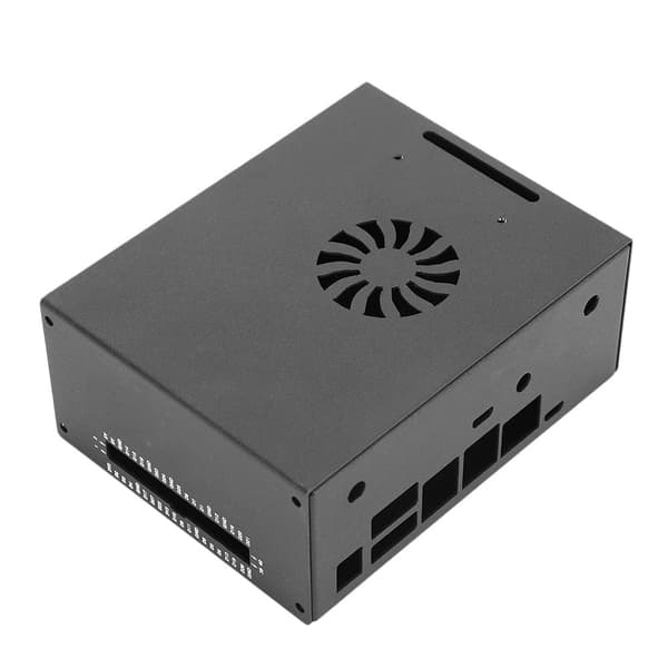 Metal kasseboks kamera beslag køler antenne til Jetson Developer Kit A02& B01(Case Cooling Fan Antenne )