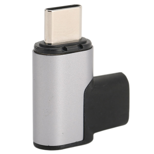 USB C 3.1 Magnetisk Adapter Höger Vinkel Bärbar Mini PD 100W Snabbladdning 10Gbps Hög Hastighet 4K 60Hz Adapter