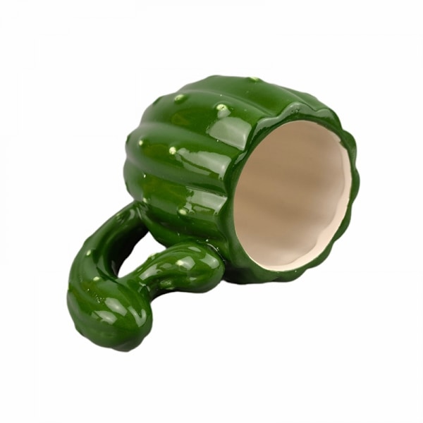 Kaktusmugg, Tekopp, Kaktus kaffekopp, Keramisk mugg, Kaffe- och tetillbehör, Söt suckulentmugg set om 1