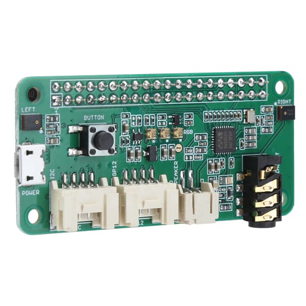 Talegenkendelsesmodul Intelligent Dobbelt Mikrofon Udvidelseskort til Raspberry Pi