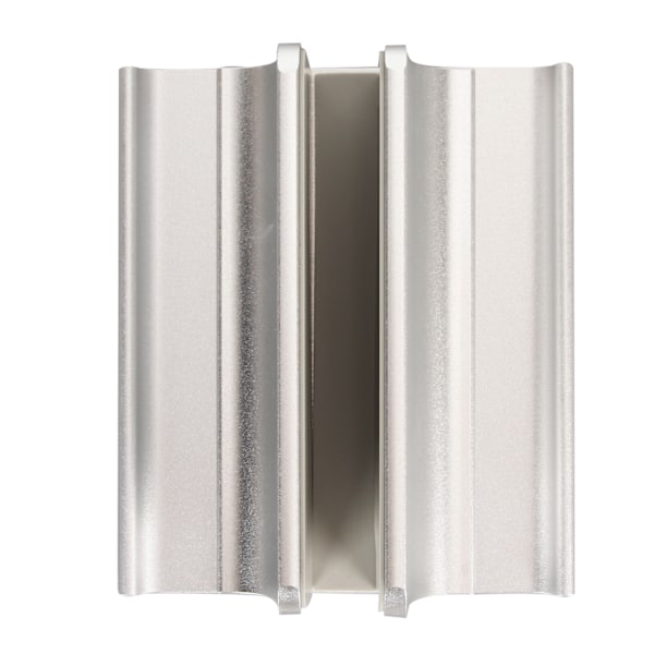 Vertikal bærbar computer stand 3 i 1 aluminiumlegering justerbar størrelse pladsbesparende bærbar computer holder til maksimalt 17,3 tommer bærbar computer sølvfarve