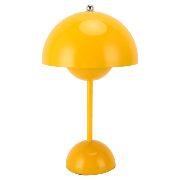 Vintage LED sladdlös bordslampa Uppladdningsbar Nattbordslampa Hem Sovrum Nattlampa Gul