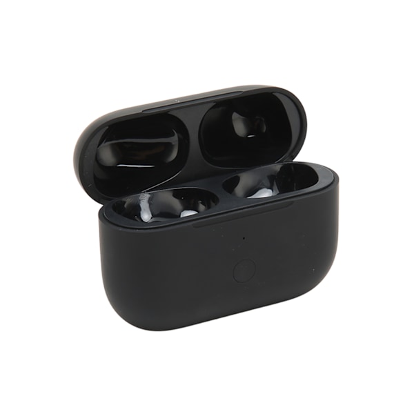 Utskiftbar ladekoffert bærbar fasjonabel popover-paring 660mAh trådløs ladekoffert for IOS-ørepropper Pro svart