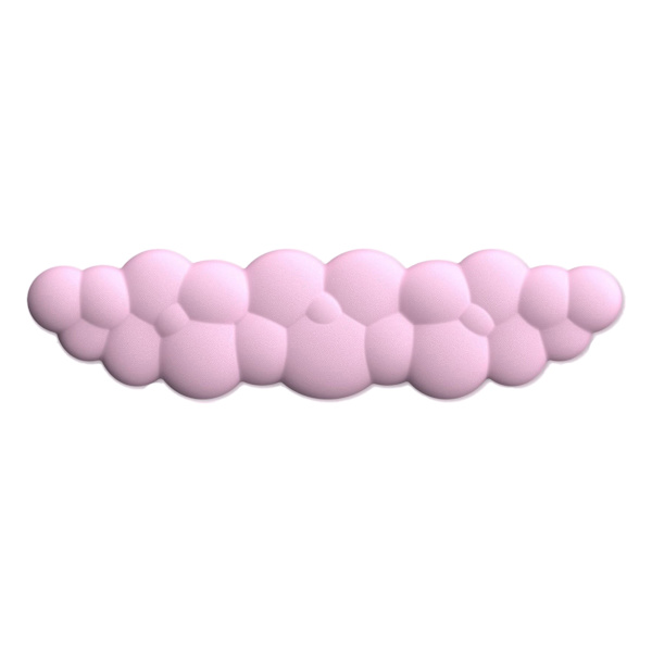 Cloud Musepude Håndledsstøtte Sød Træthedslindring Blød Forebyg Deformering Memory Skum Håndledsstøtte Tastatur Håndledsstøtte Pink