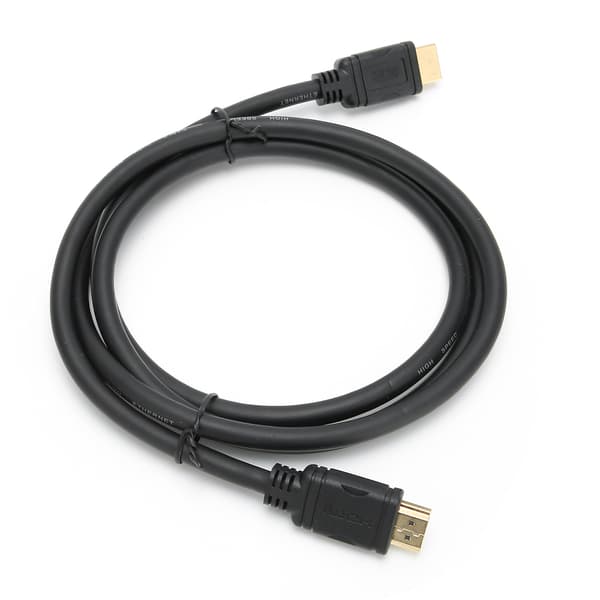 High Definition Multimedia Interface-kabel, hane till hane, datakabel, dator, TV, surfplatta, 1,5 meter